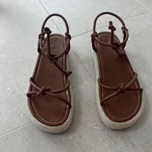 Flattered Sandals Size 39 9